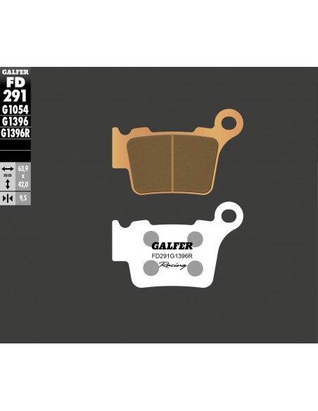 PASTILLA DE FRENO SINTERIZADA OFF ROAD