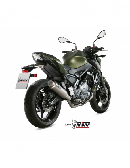 ESCAPE MIVV GPpro TITANIO KAWASAKI NINJA 650-Z 650 2017-2022