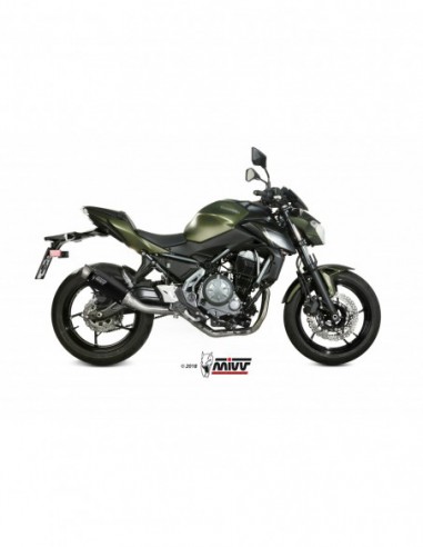 ESCAPE MIVV GPPRO BLACK KAWASAKI NINJA 650-Z 650 2017-2022