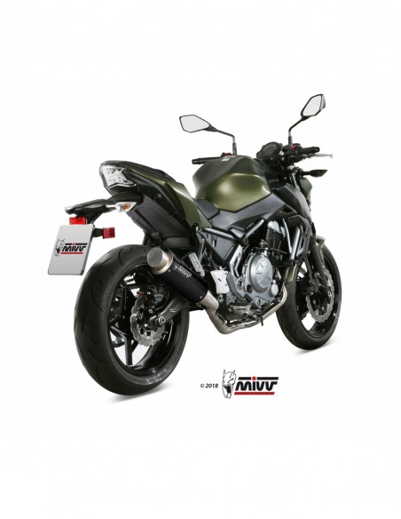 ESCAPE MIVV GPPRO BLACK KAWASAKI NINJA 650-Z 650 2017-2022