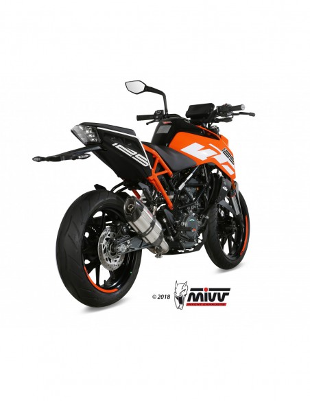Escape Mivv KTM 125 125 DUKE 2017 - 2020, referencia: KT.019.C2
