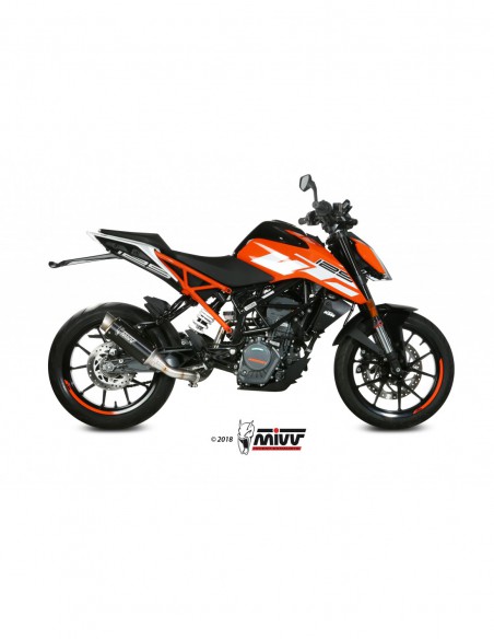 Escape Mivv KTM 125 125 DUKE 2017 - 2020, referencia: KT.019.C2