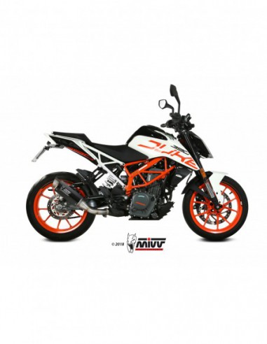 Escape Mivv KTM 125 125 DUKE 2017 - 2020, referencia: KT.019.L2P
