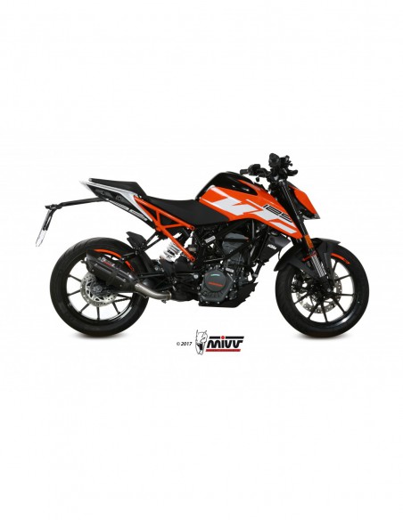 Escape Mivv KTM 125 125 DUKE 2017 - 2020, referencia: KT.019.L9