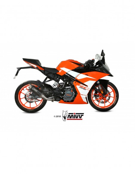 Escape Mivv KTM 125 125 DUKE 2017 - 2020, referencia: KT.019.LXBP