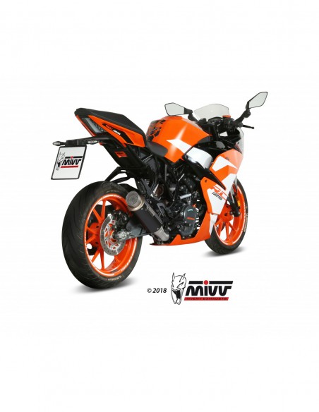 Escape Mivv KTM 125 125 DUKE 2017 - 2020, referencia: KT.019.LXBP