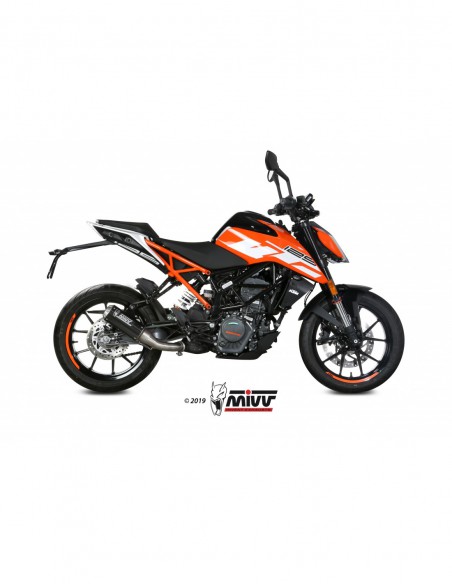 Escape Mivv KTM 125 125 DUKE 2017 - 2020, referencia: KT.019.SM3C