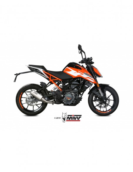 Escape Mivv KTM 125 125 DUKE 2017 - 2020, referencia: KT.019.SM3C