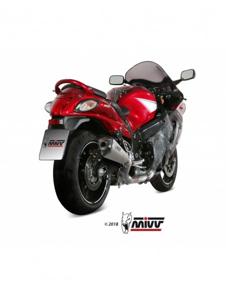 Escape Mivv SUZUKI 1300 GSX-R 1300 HAYABUSA 2008 - 2017, referencia: R.SU.0002.SDRT