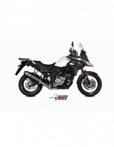 Escape Mivv SUZUKI 650 DL V-STROM 650 / XT 2017 -, referencia: S.049.LRB