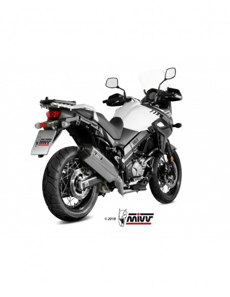 Escape Mivv SUZUKI 650 DL V-STROM 650 / XT 2017 -, referencia: S.049.LRX