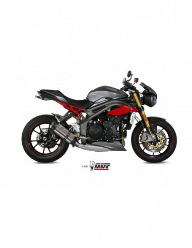 Escape Mivv TRIUMPH 1050 SPEED TRIPLE 2016 - 2017, referencia: T.016.L7