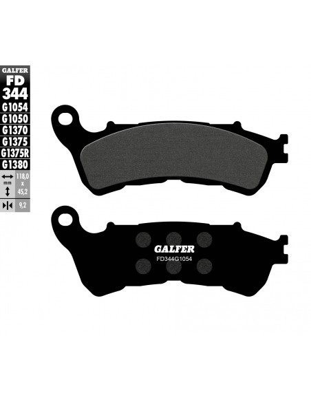 PASTILLA DE FRENO SEMI METALICA