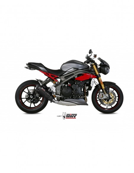 Escape Mivv TRIUMPH 1050 SPEED TRIPLE 2016 - 2017, referencia: T.016.L9