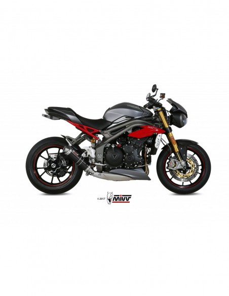 Escape Mivv TRIUMPH 1050 SPEED TRIPLE 2016 - 2017, referencia: T.016.LXB