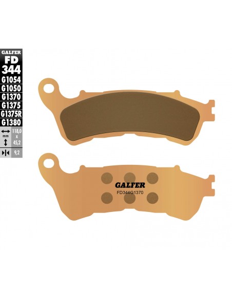 PASTILLA DE FRENO SINTERIZADA SPORT-STREET