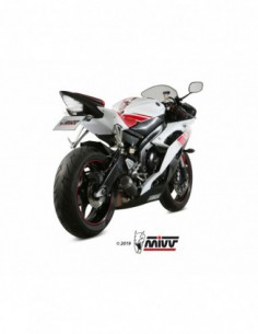 ESCAPE MIVV MK3 CARBONO YAMAHA YZF 600 R6 2006 - 2016