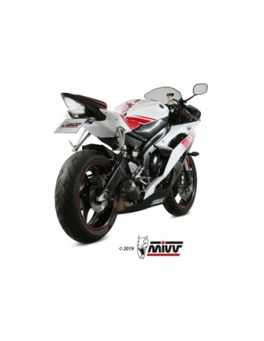 ESCAPE MIVV MK3 CARBONO YAMAHA YZF 600 R6 2006 - 2016