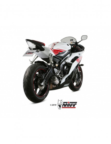 ESCAPE MIVV MK3 INOX YAMAHA YZF 600 R6 2006 - 2016