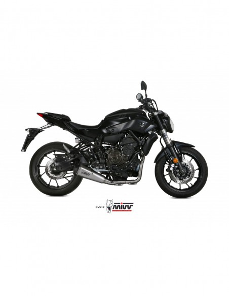 ESCAPE MIVV DELTA RACE INOX YAMAHA MT-07 / FZ-07 2014 - 2020