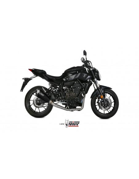 Escape Mivv YAMAHA 700 MT-07 / FZ-07 2014 -, referencia: Y.045.LDRB
