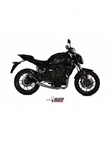 Escape Mivv YAMAHA 700 MT-07 / FZ-07 2014 - 2020, referencia: Y.045.LXBP