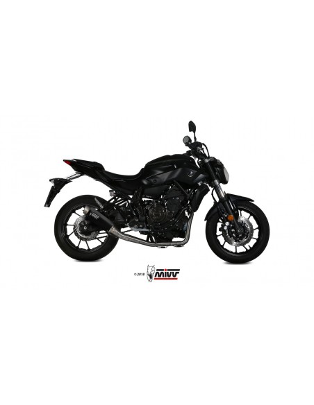 Escape Mivv YAMAHA 700 MT-07 / FZ-07 2014 - 2020, referencia: Y.045.LXBP