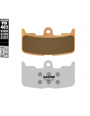 PASTILLA DE FRENO SINTERIZADA SPORT-GP-STREET PASTILLA DE FRENO SINTERIZADA SPORT-GP-STREET