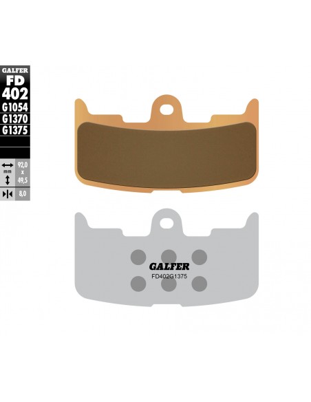 PASTILLA DE FRENO SINTERIZADA SPORT-GP-STREET PASTILLA DE FRENO SINTERIZADA SPORT-GP-STREET