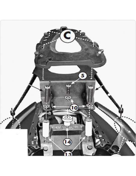 PORTAEQUIPAJE ML C M5M YAMAHA 