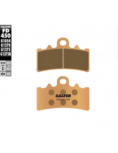 PASTILLA DE FRENO SINTERIZADA SPORT-STREET