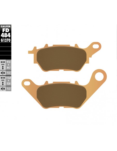 PASTILLA DE FRENO SINTERIZADA SPORT-STREET