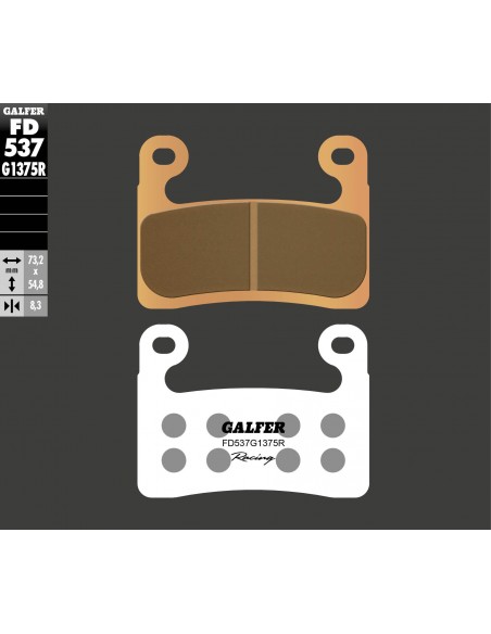 PASTILLA DE FRENO SINTERIZADA SPORT-GP-STREET