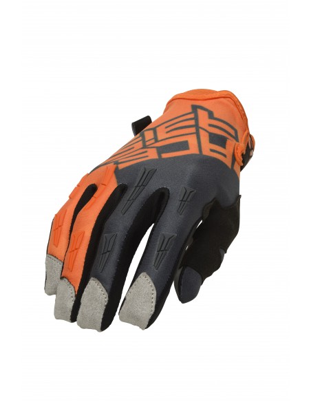 GUANTE MX X-H. ORANGE GREY