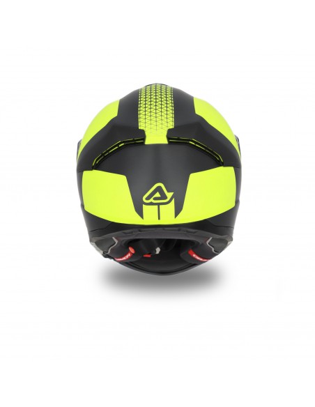 CASCO KRAPON AMARILLO FLUOR NEGRO
