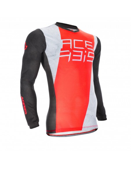 JERSEY MX J-TRACK ONE WHITE RE