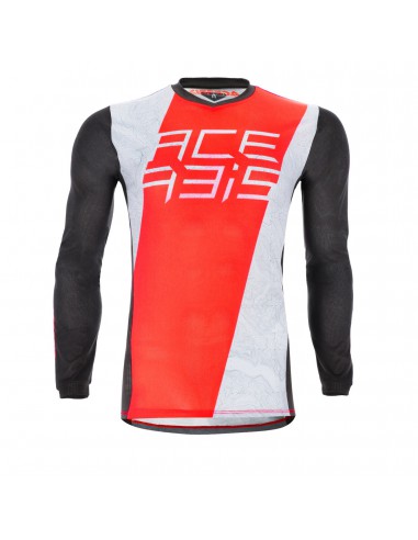 JERSEY MX J-TRACK ONE WHITE RE