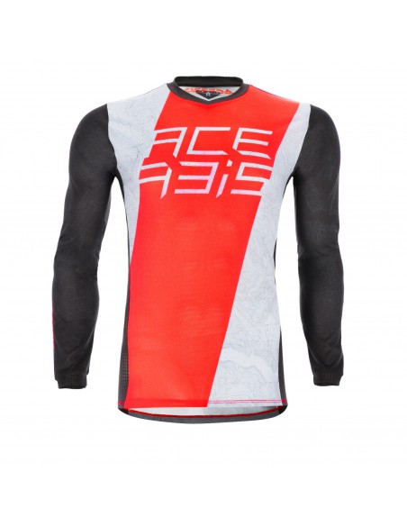 JERSEY MX J-TRACK ONE WHITE RE