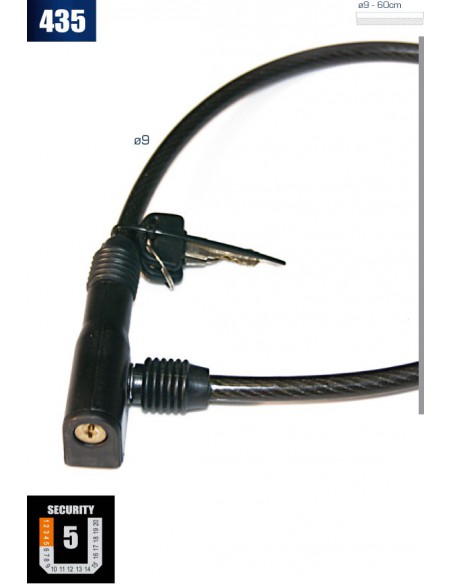 ANTIRROBO CABLE ACERO URBAN 435