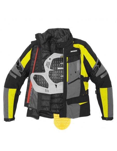 CHAQUETA 4 SEASON EVO NEGRA AMARILLA
