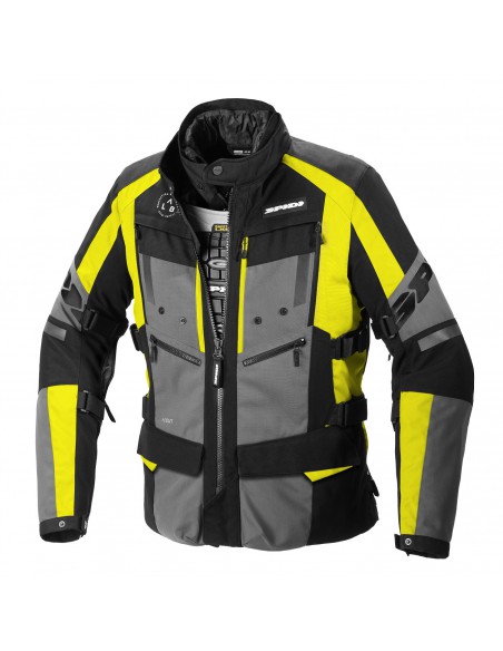CHAQUETA 4 SEASON EVO NEGRA AMARILLA