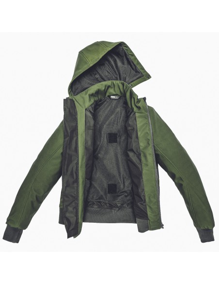 CHAQUETA METROMOVER VERDE MILITAR