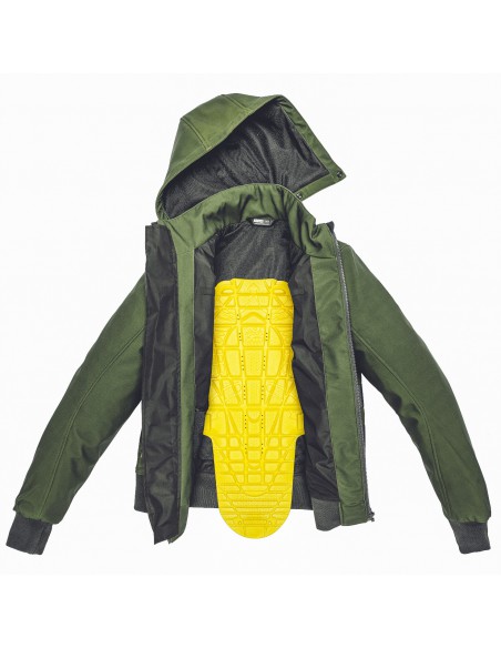 CHAQUETA METROMOVER VERDE MILITAR