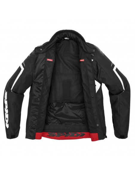 CHAQUETA SPORTMASTER H2OUT NEGRA BLANCA