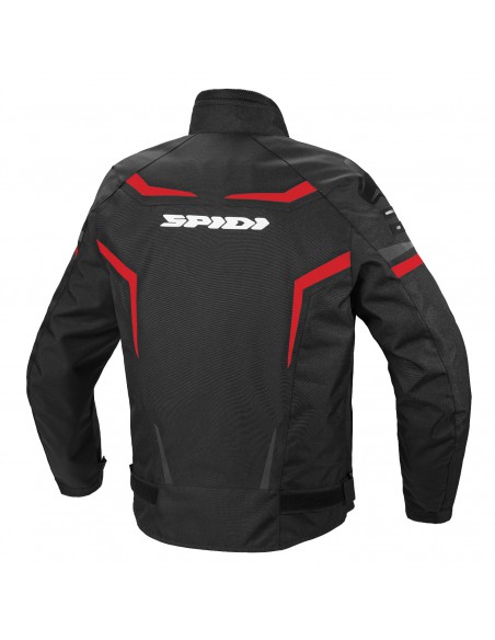 CHAQUETA SPORTMASTER H2OUT NEGRA ROJA