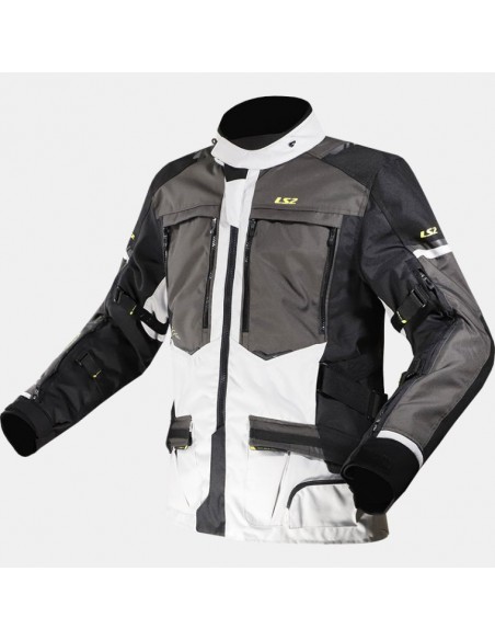 CHAQUETA NORWAY BLACK GREY