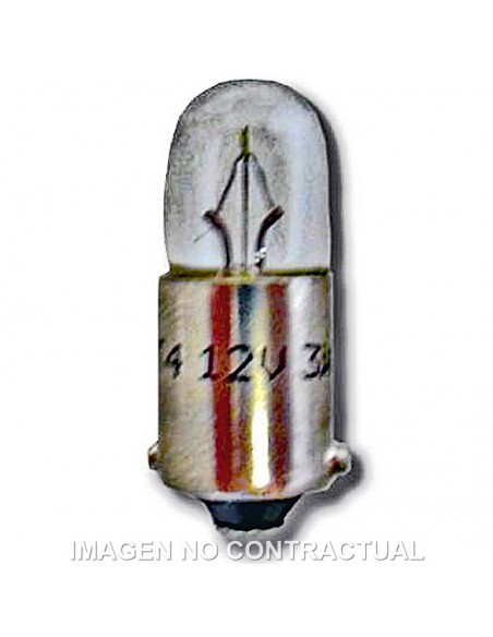 LAMPARA CONTROL BA 9 S 6V 4W  