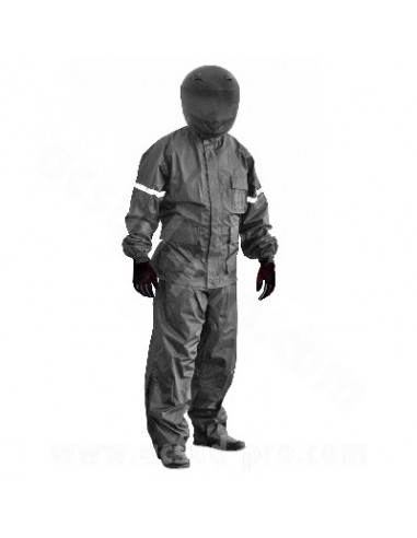 TRAJE LLUVIA 2 PIEZAS NEGRO TALLA XL