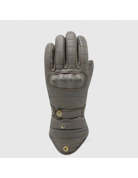 GUANTE FLYNN3 MARRON PIEL