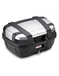 MALETA GIVI TREKKER 52 LITROS NEGRA EN ALUMINIO ANONIZADO